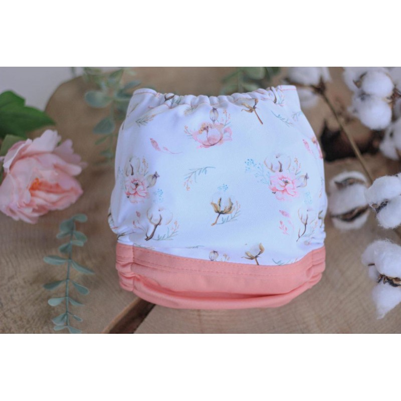 Cotton flower pocket diaper - 2.0